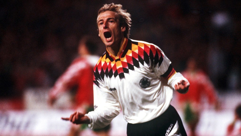 足球名人堂(3) : 金色轟炸機 – 奇連士文(Jürgen&nbsp;Klinsmann)